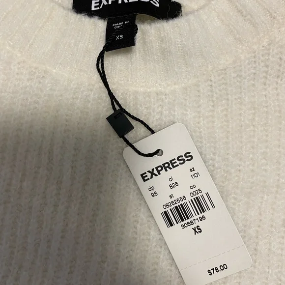 NWT Express color block dolman sweater - Picture 2 of 7